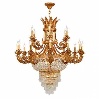 Бронзовая люстра Pars Luster 6898/18