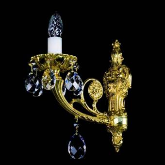 Бронзовое бра ArtGlass LIVIA I. POLISHED CE