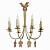 Бронзовая люстра Pars Luster 6527/6