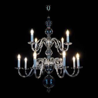 Хрустальная люстра Wranovsky Manoir 12 Silver