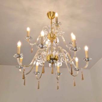 Хрустальная люстра Wranovsky Maison 12 Gold