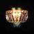 Хрустальное бра Wranovsky Washington 2 Gold