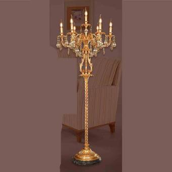 Бронзовый торшер Pars Luster FL9803/6+1