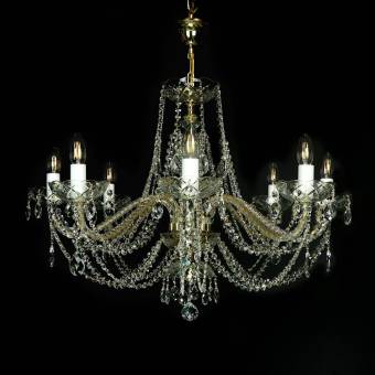 Хрустальная люстра Wranovsky Lumiere 8 Gold