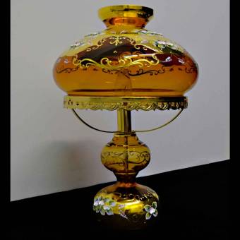 Хрустальная лампа Wranovsky Oriental 1 Yellow
