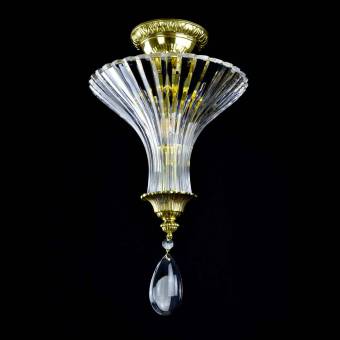 Подвесной светильник Wranovsky Crystal Drop 3 Gold