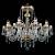 Хрустальная люстра Lucky Glass CH-08 Crystal-gilded