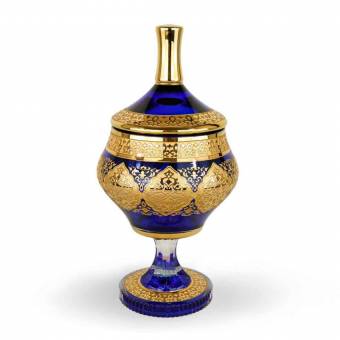 Хрустальная конфетница Castello di Cristallo Torino TCB4542 BO