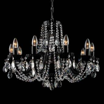 Хрустальная люстра Titania Lux 852 084 010 Black