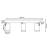 Спот Crystal Lux CLT 017CW3 L450 BL