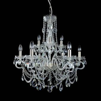 Хрустальная люстра Wranovsky Diamant 12 Alpha Silver