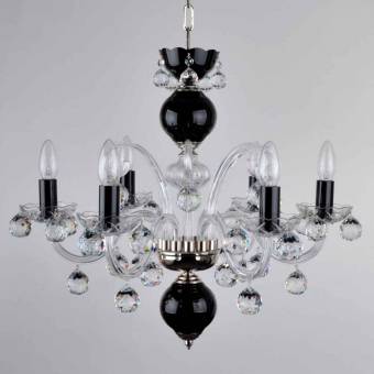 Хрустальная люстра DBK Glass 0470/6 RNK Black