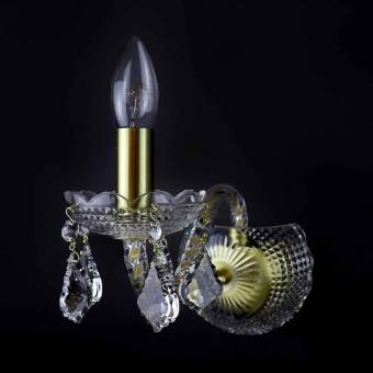 Хрустальное бра Wranovsky Noble 1 Gold