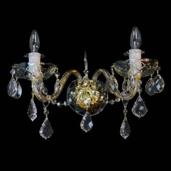 Хрустальное бра Wranovsky Princesse 2 Gold