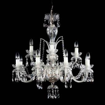 Хрустальная люстра Wranovsky De Luxe 12 Silver