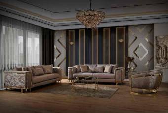 Комплект мягкой мебели Belluno Luxori Plus 3+1+1
