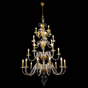 Хрустальная люстра Wranovsky Manoir 30 Gold