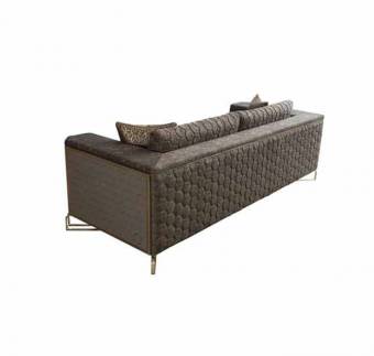 Комплект мягкой мебели Belluno Royal (коричневый) 3+1+1