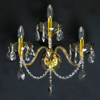 Хрустальное бра Wranovsky Zenith 3 opt 8008 Gold