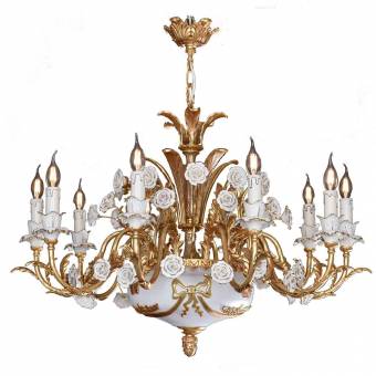 Бронзовая люстра Pars Luster 2388/10