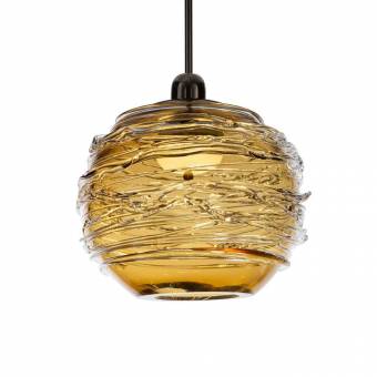 Подвесной светильник Elite Bohemia COCOON 3 AMBER / CRYSTAL