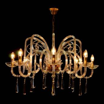Хрустальная люстра Wranovsky Aranea 8 Antique Gold