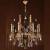 Бронзовая люстра Pars Luster 3606/16 Gold & Black