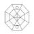 Хрустальный октагон Asfour Crystal 1020