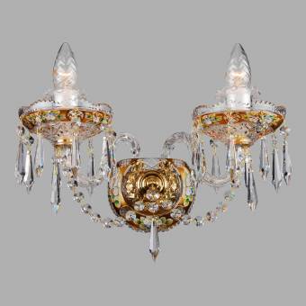 Хрустальное бра Lucky Glass W-02 Crystal-gilded