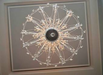 Хрустальная люстра Wranovsky Pompe 42 Silver