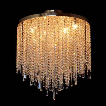 Потолочный светильник Wranovsky Crystal Shower 8 Alpha Silver