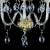 Хрустальное бра ArtGlass RACHEL III. WL CE Хрустальное бра ArtGlass RACHEL III. WL CE