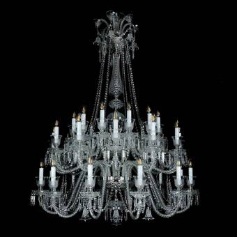 Хрустальная люстра Wranovsky Parisian 36 Silver