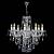 Хрустальная люстра ArtGlass JESSICA VIII. NICKEL CE