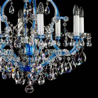 Люстра ArtGlass MARIA TEREZIA 11 VACHTLE BLUE