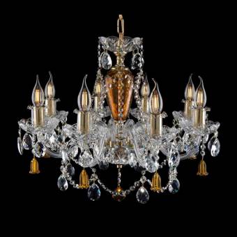 Хрустальная люстра Elite Bohemia L 109/8/201 2 BELLS PB