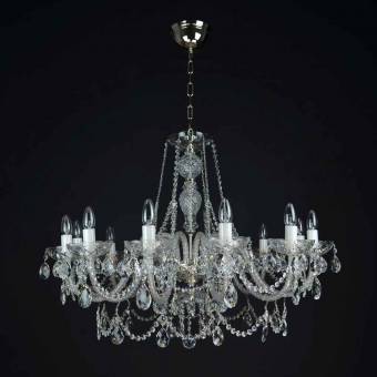 Хрустальная люстра Wranovsky Auratu 12 Silver