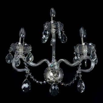Хрустальное бра Wranovsky Diamant 3 Silver