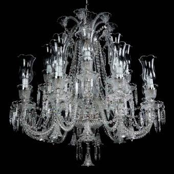 Хрустальная люстра Wranovsky Parisian 18 Silver