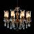 Бронзовая люстра Lampa L438/8