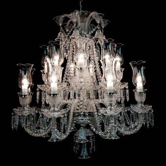 Хрустальная люстра Wranovsky Parisian 18 Silver