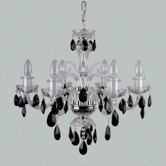 Хрустальная люстра DBK Glass 0720/6 NK Black