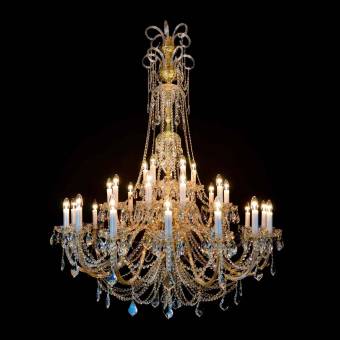 Хрустальная люстра Wranovsky Princesse 30 Gold