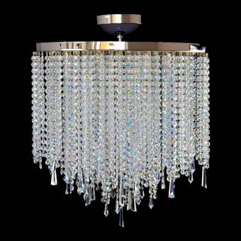 Потолочный светильник Wranovsky Crystal Shower 8 Alpha Silver