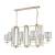 Люстра Crystal Lux NICOLAS SP8 L1000 GOLD-WHITE
