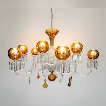 Хрустальная люстра Wranovsky Brighton 12 Silver