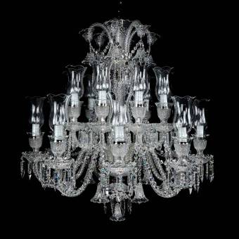 Хрустальная люстра Wranovsky Parisian 18 Silver