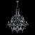 Хрустальная люстра Wranovsky Grandiose 18 Silver Black