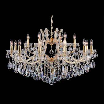 Подвесная люстра Crystal Lux Hollywood SP12+6 Gold