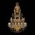Хрустальная люстра Wranovsky Ricamente Decorado60 Gold